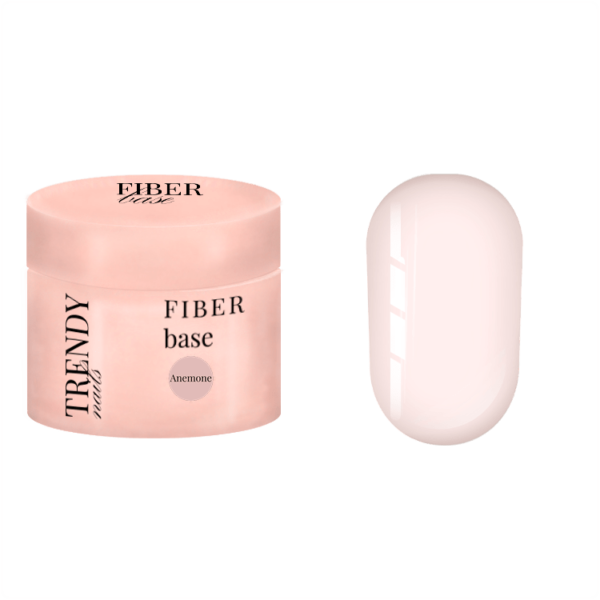 TRENDY - Fiber Base Anemone 30 ml - בייס כאבר עם סיבים חלום 30 מ'ל אפרסק בהיר