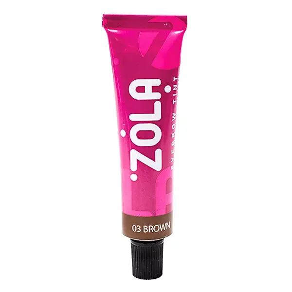 ZOLA - Eyebrow TINT, 15 ml, 03 Brown - צבע לגבות 03 חום