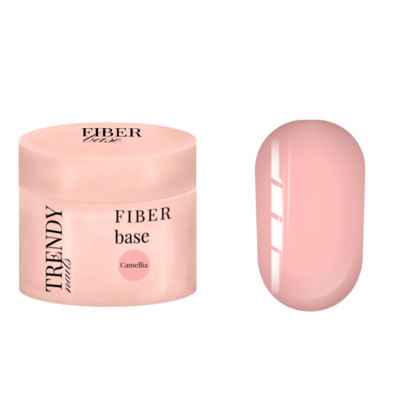 TRENDY - Fiber Base Camellia 30 ml - בייס כאבר עם סיבים חלום  30 מ'ל קפוצ'ינו
