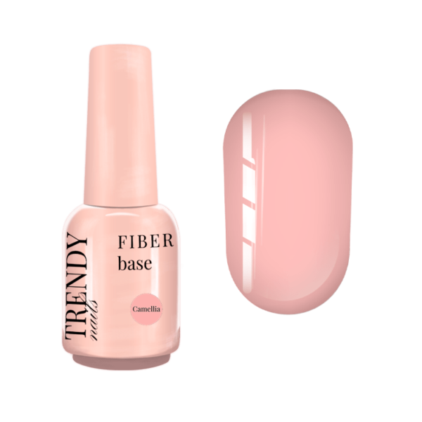TRENDY - Fiber Base Camellia 15 ml - בייס כאבר עם סיבים חלום 15 קפוצ'ינו