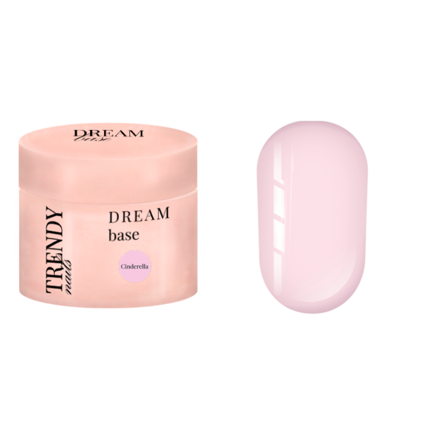 TRENDY - Dream Base Cinderella 30 ml - בייס כאבר חלום 30 ורוד חלבי