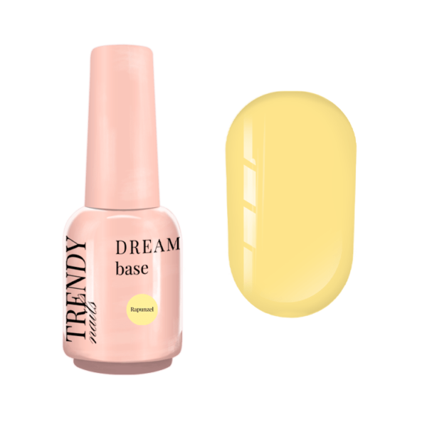 TRENDY - Dream Base Rapunzel 15 ml - בייס כאבר חלום 15 צהוב פסטל