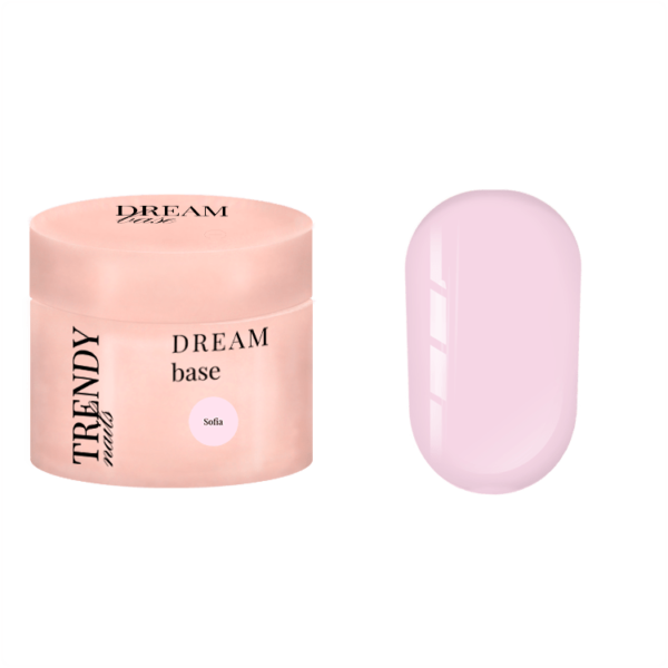 TRENDY - Dream Base Sofia 30 ml - בייס כאבר חלום 30 ורוד פסטל