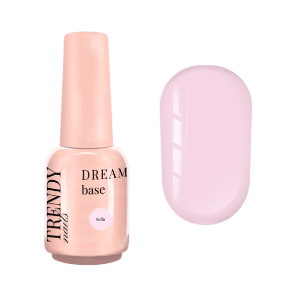 TRENDY - Dream Base Sofia 15 ml - בייס כאבר חלום 15 ורוד פסטל