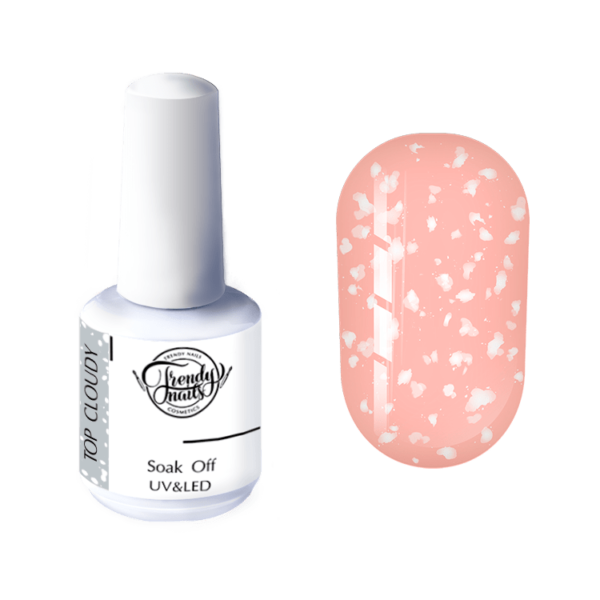 TRENDY - Cloudy Top 15 ml - טופ מעונן ללא נטרול 15 מל