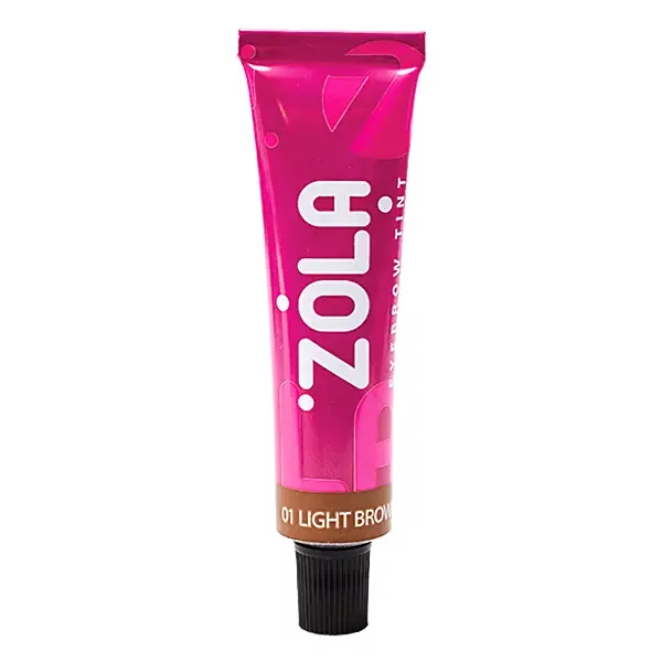 ZOLA - Eyebrow TINT, 15 ml, 01 Light Brown - צבע לגבות 01 חום בהיר
