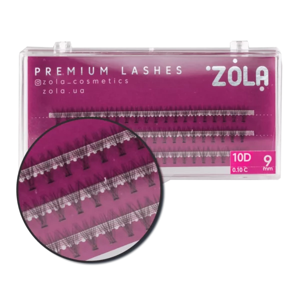 Zola - LASHES-BUNDLES 10D (9 MM) - ריסים (10D)