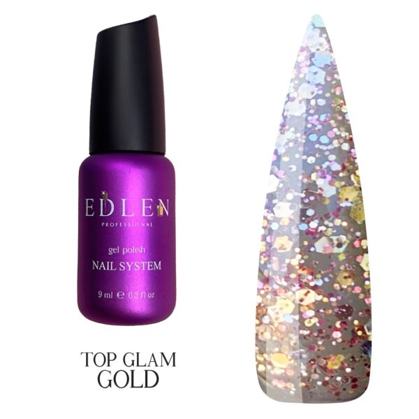 Топ Edlen Glam Gold 9 ml