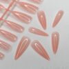 Gel tips for nail extension natural 02 240 pcs - טיפסים מג'ל לבנייה צבע טבעי 240 יחידות