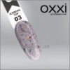 OXXI - TOP WITHOUT A STICKY LAYER ICEBERG TOP 3 WITH GLITTER, 10 ML - טופ אייסברג ללא נטרול 03