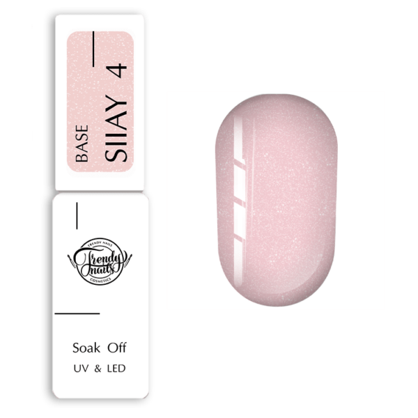 TRENDY - Siiay Base No. 4.  8 ml - בייס פלאש סיאיי 8 מל - 04