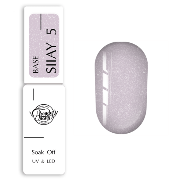 TRENDY - Siiay Base No. 5.  8 ml - בייס פלאש סיאיי 8 מל - 05