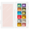 TRENDY - Mother of pearl watercolor - סט לקישוט צבעי מים פנינה