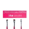 ZOLA - Zola Magic Brow Brush Set For Eyebrow Tinting, pink - סט מברשת גבות של זולה מג'יק לצביעת גבות