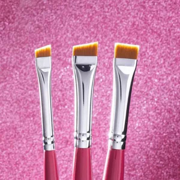 ZOLA - Zola Magic Brow Brush Set For Eyebrow Tinting, pink - סט מברשת גבות של זולה מג'יק לצביעת גבות - Image 3