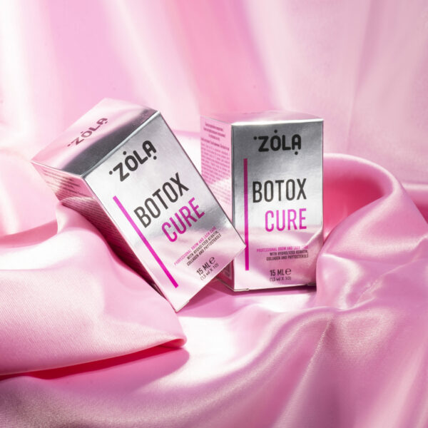 ZOLA - Botox for eyebrows and eyelashes in a sachet Botox Cure 1.5 ml x 10 pcs. - בוטוקס לריסים וגבות 10 יחידות של 1.5 מל יחידות בקופסא - Image 3