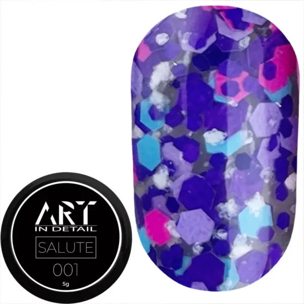 Гель для дизайну ART Salute Gel №001, 5 г