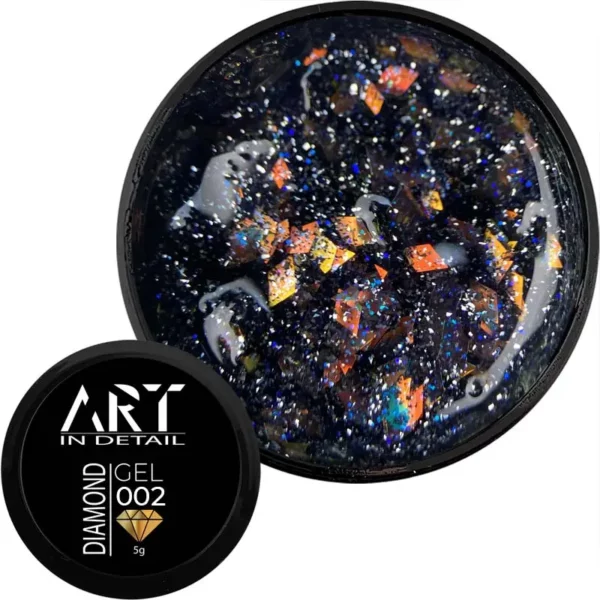 Гель із блискітками ART Diamond Gel №003, 5 г