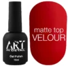 ART Matte Top Velour, матовий топ без ЛШ для гель-лаку, 10 мл
