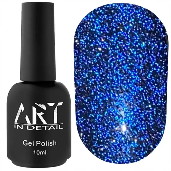 ART Flash Top Blue -світловідбивний топ БЕЗ липкого шару, 10 мл