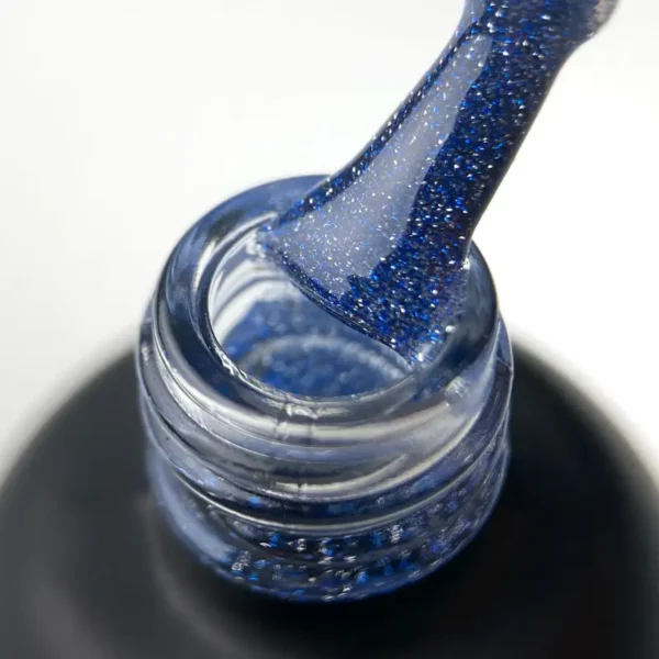 ART Flash Top Blue -світловідбивний топ БЕЗ липкого шару, 10 мл - Image 4