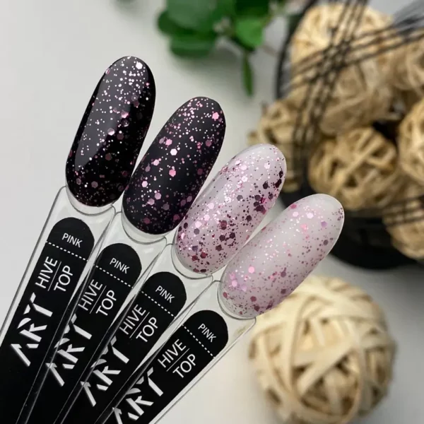 ART Hive Top Pink - топ із шестигранниками без липкого шару, 10 мл - Image 2