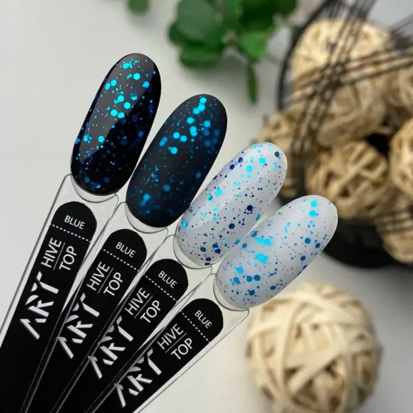 ART Hive Top Blue - топ із шестигранниками без липкого шару, 10 мл - Image 2