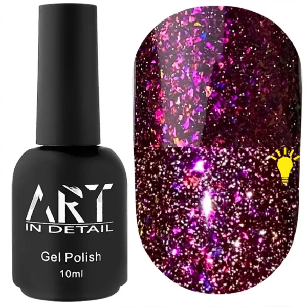 Гель-лак світловідбивний ART Magic Flash №MG004, 10 мл