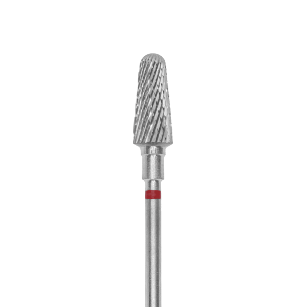 STALEKS - CARBIDE CUTTER CONE TRUNCATED 6 MM RED - FT70R060/14 - ראש קרבייד כרסום קונוס אדום 6 מ'מ - Image 2