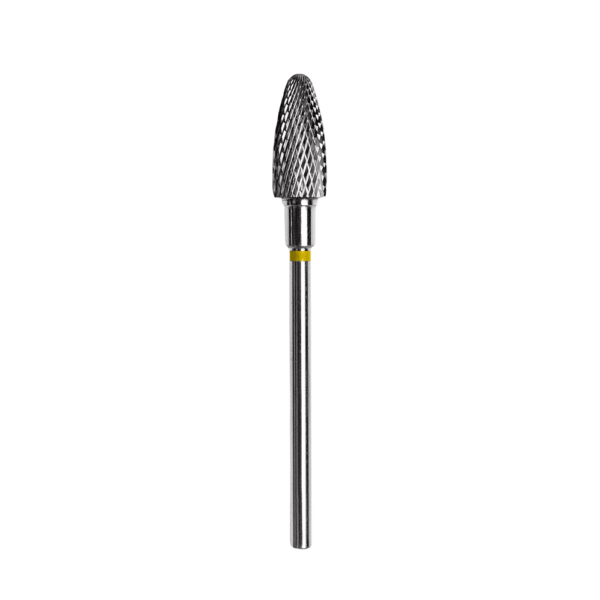 STALEKS - CARBIDE CUTTER CORN 6 MM YELLOW - FT90Y060/14 - ראש קרבייד חותך טירס צהוב 6 מ'מ