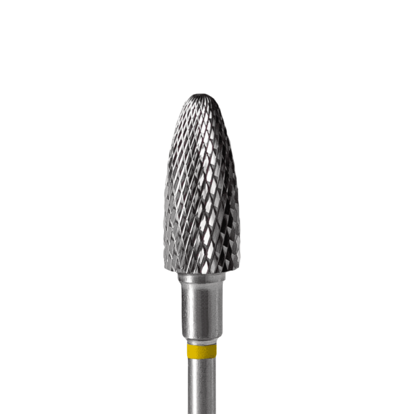 STALEKS - CARBIDE CUTTER CORN 6 MM YELLOW - FT90Y060/14 - ראש קרבייד חותך טירס צהוב 6 מ'מ - Image 2