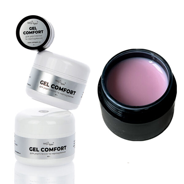 nailApex - гель COMFORT GEL #8 pink, 30g
