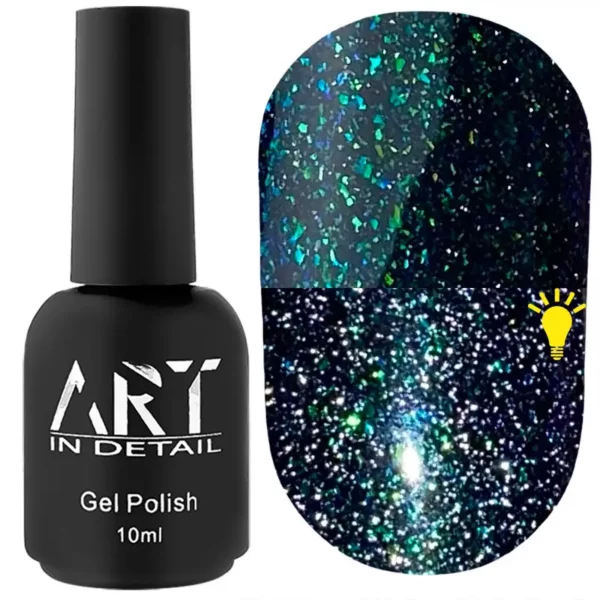 Гель-лак світловідбивний ART Magic Flash №MG009, 10 мл