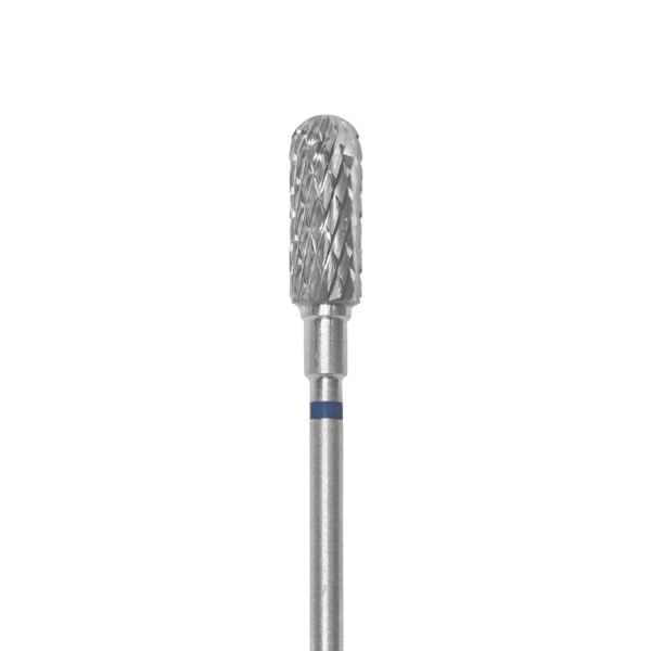STALEKS - CARBIDE CUTTER CYLINDER ROUNDED 6 MM BLUE - FT30B050/13 - ראש קרבייד חותך צילינדר מעוגל כחול 6 מ'מ - Image 2