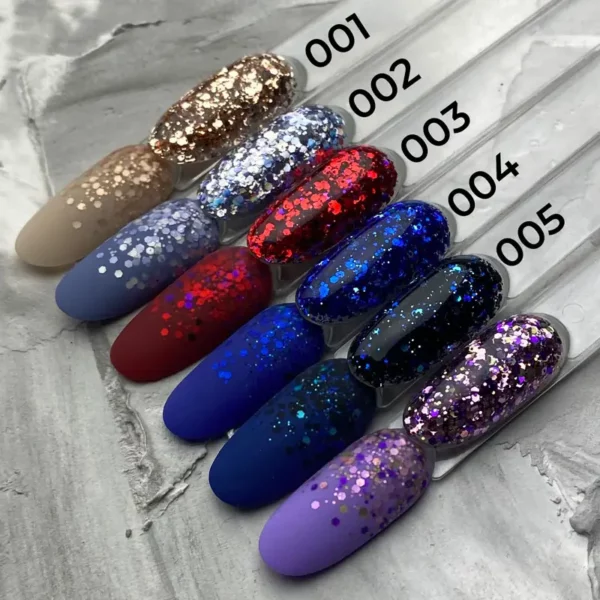 Гель із блискітками ART Mermaid Glitter Gel №003, 5 мл - Image 3