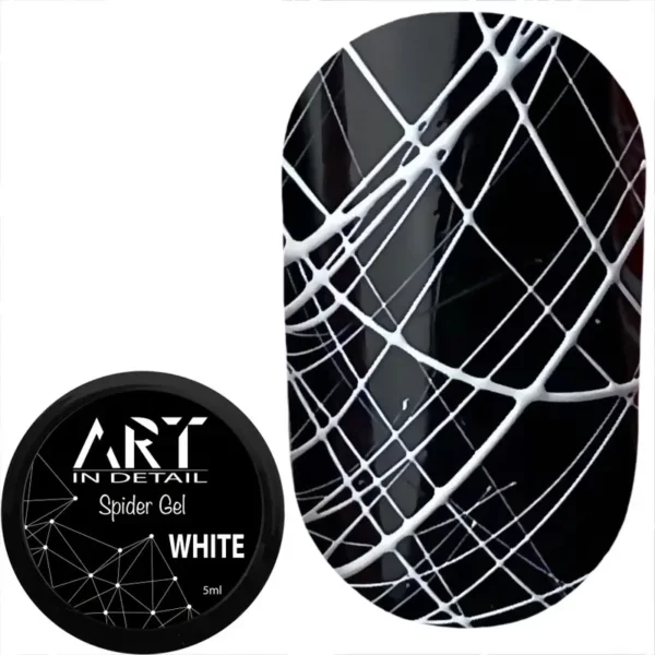 Гель-павутинка ART Spider Gel White, біла, 5 мл