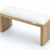 SPENVI - Armrest for manicure on BROWN legs WHITE - משענת יד למניקור - לבן חום