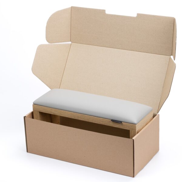 SPENVI - Armrest for manicure on BROWN legs CLOUD - משענת יד למניקור - חום ענן - Image 2