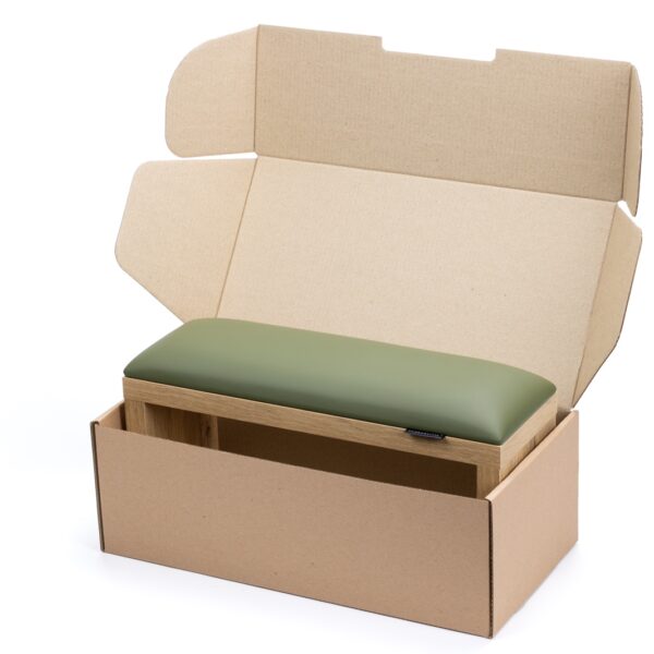 SPENVI - Armrest for manicure on BROWN legs KHAKI - משענת יד למניקור - חום חאקי - Image 2