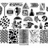 Stamping Nail Art Plate RichColor 096