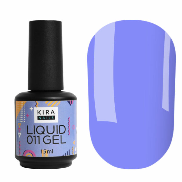 Kira Nails Liquid Gel 011, 15 ml - ג'ל לבנייה נוזלי בבקבוק 15 מל 011