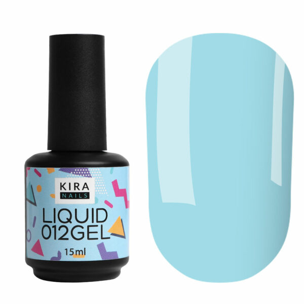 Kira Nails Liquid Gel 012, 15 ml - ג'ל לבנייה נוזלי בבקבוק 15 מל 012