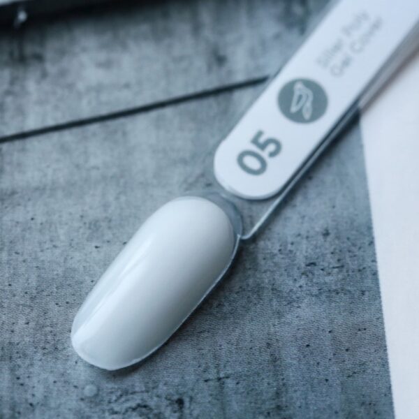 Siller - Poly Gel WHITE – полігель для нігтів білий, 30мл - Image 2