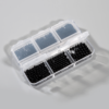 KODI - Beads for nail design (color: black) - חרוזים לעיצוב ציפורניים (צבע: שחור)