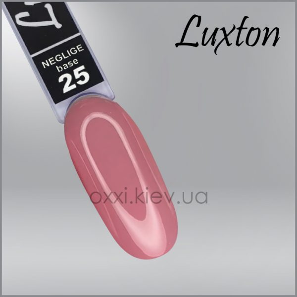 LUXTON - CAMOUFLAGE BASE NEGLIGE. dry rose No, 25, 30ML - בייס כאבר ניגליג 30 מל ורד יבש - מס, 25 - Image 2