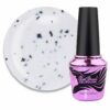 Elise Braun - COVER BASE NO. 32  white with black flakes 10ML  -  כאבר בייס מס ,32