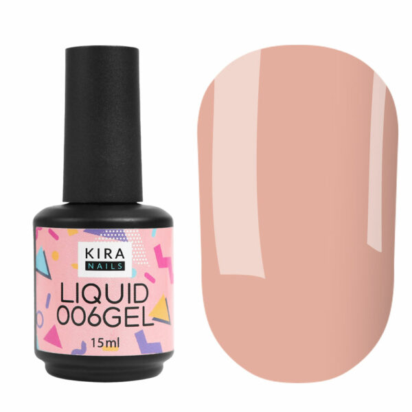 Kira Nails Liquid Gel 007, 15 ml - ג'ל לבנייה נוזלי בבקבוק 15 מל 007