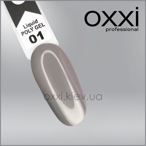 Полігель Liquid Poly Gel OXXI Professional, 1, прозорий, 15мл - Image 3