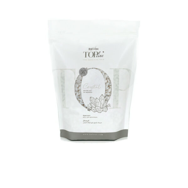 Italwax - Hot wax in granules TOP FORMULA - Crystal, 750 g. - שעווה חמה בגרגירים פורמולה טובה ביותר - קריסטל, 750 גרם.
