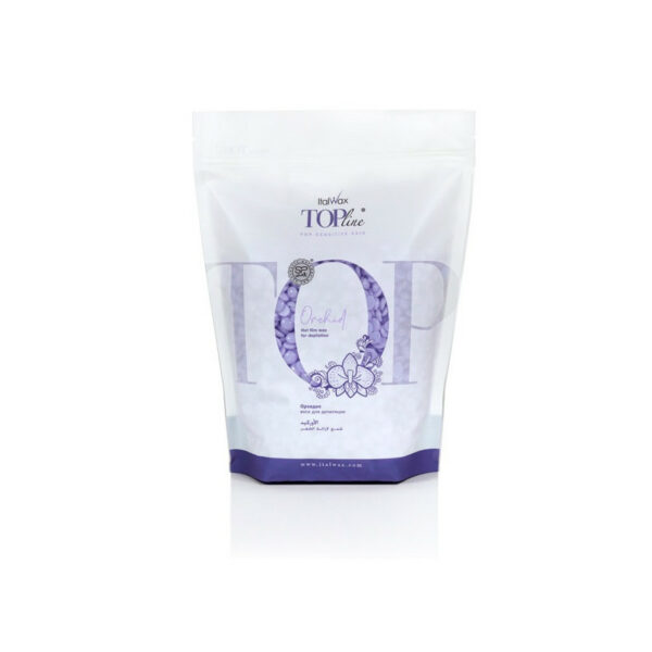 Italwax - Hot wax in granules TOP FORMULA - Orchid, 750 g. - שעווה חמה בגרגירים פורמולה טובה ביותר - סחלב, 750 גרם